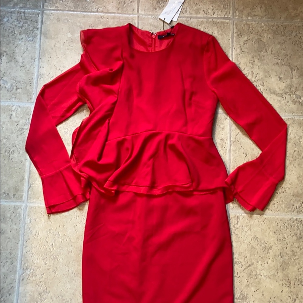 Red dress